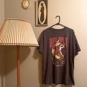 Oversized Janis Joplin band tee